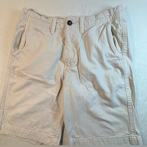 EUC Shorts: American Eagle “Flex Lived-In,” Cotton, Knee Length, 5-Pocket